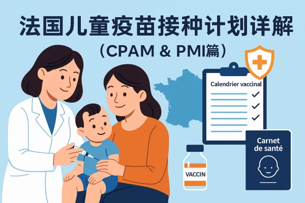 法国儿童疫苗接种计划详解(CPAM & PMI篇) 缩略图