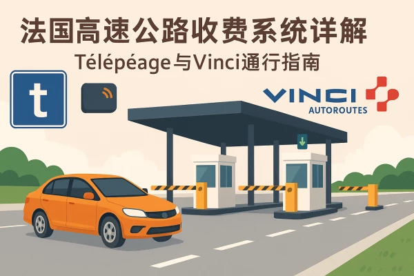 法国高速公路收费系统详解:Télépéage与Vinci通行指南 的缩略图