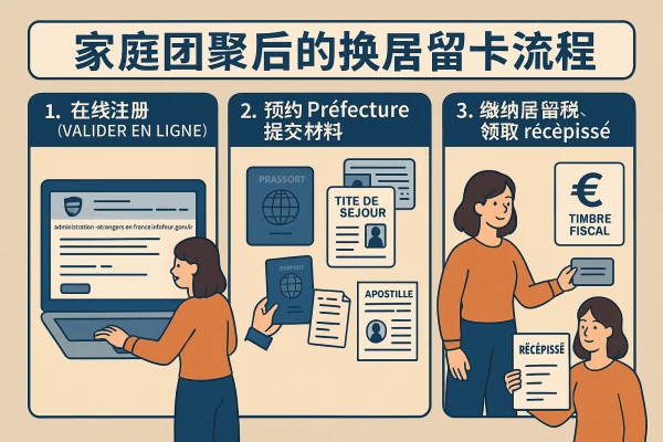 法国家庭团聚后的换居留卡流程详解(2025年最新版)的缩略图