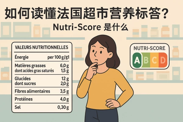如何读懂法国超市的营养标签?Nutri-Score 是什么?的缩略图