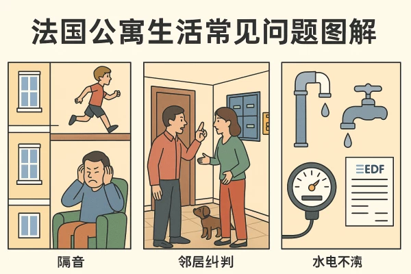 法国公寓常见问题解析:隔音差、邻里纠纷、水电系统等 缩略图