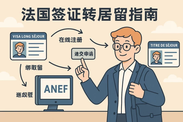 法国签证转居留全指南:如何从签证持有者顺利转为合法居民? 的缩略图
