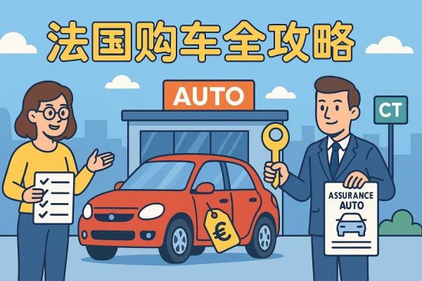 法国购车全攻略:新车、二手车、税费与保险一步到位的缩略图