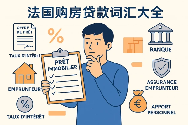 法国购房贷款词汇大全|在法国买房你必须掌握的术语清单 缩略图