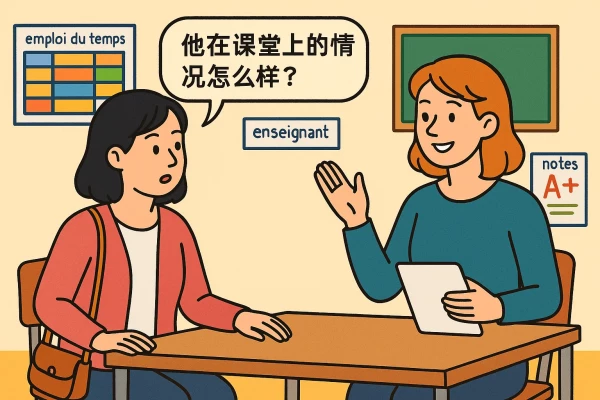 法国教育场景常用法语词汇(中法对照) 缩略图