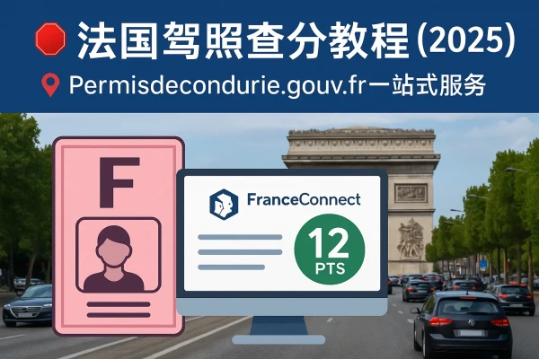 法国驾照查分数介绍与教程(2025最新版) 缩略图
