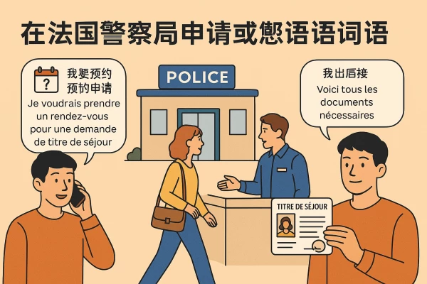 办理居留卡时常用的法语单词与实用表达大全 缩略图