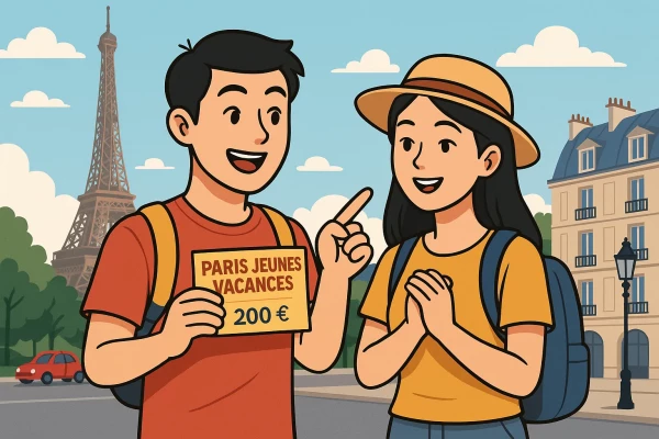 巴黎青年假期补助 Paris Jeunes Vacances:华人年轻人也能申请的200欧旅行补贴 缩略图