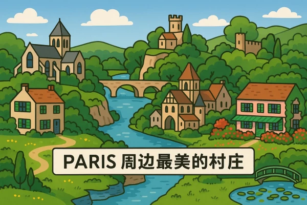 巴黎周边最美的村庄的缩略图